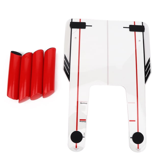 Greensen golfs Swing Practice Tool, golfs Trainer Mirror,4 Speed Rods golfs Trainer Mirror Speed Trap Base Swing Training Exerciseer Practice Equipment