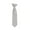 Silver, variant on Solid Silver Boy's 11" Clip On Tie Age 3 to 6 Years Old