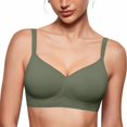 thumbnail image 3 of MEICHEN Wireless Comfortable Soft Bras for Women Full Coverage Everyday No Show Bra Summer Clothing Fall Fashion Essentials, 3 of 4