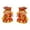 A-Multicolor, variant on Horse Decorations Cute Cartoon Horse Window Ornament Red Spring Festival Wall Decor Beautiful Implication Window Sticker for Home Door