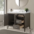 thumbnail image 4 of Vanity Art 42" Single Sink Bathroom Vanity Cabinet with Ceramic Countertop, 4 of 12