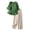 AL12_Green, variant on Lumtrix Womens 2 Piece Outfits Summer Cotton Linen Casual Matching Sets Lounge 3/4 Sleeve Embroidered Top and Capri Pants with Pockets Yellow XL
