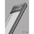 thumbnail image 2 of ITSKINS Hybrid_R Clear Case Black/Transparent for Google Pixel 8, 2 of 5