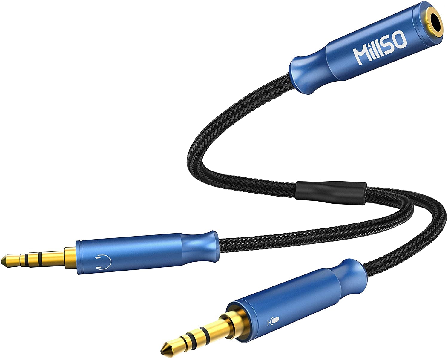 Headset Splitter Adapter 3.5mm Headset 