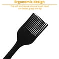 thumbnail image 3 of Silicon Basting Brushes, Heat Resistant Pastry Brushes, Spread Oil Butter Sauce Marinades for BBQ Grill Barbeque & Kitchen Baking, Cooking (L, Black), 3 of 5