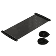 thumbnail image 5 of Yoga Sliding Mat Sports Fitness Glide Plate Core Exercise Running Skating Leg Training Board Gym Equipment Black 140cm, 5 of 10