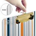 thumbnail image 4 of Coolnut Mexican Serape Blanket Stripes Clipboard, Acrylic Standard A4 Letter Size Clip Board with Low Profile Clip for Office, Classroom, Doctor, Nurse and Teacher, 12.5"x9", 4 of 7