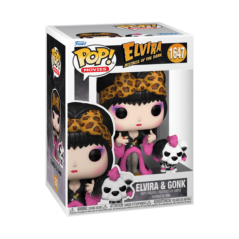 Funko Pop! & Buddy Movies: Elvira Mistress of the Dark - Elvira & Gonk Vinyl Figure