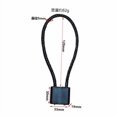 thumbnail image 6 of OATIPHO Steel Cable Lock for Safety Multipurpose Use with Key Portable Black Wire Lock for Scooter, 6 of 7