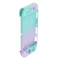 thumbnail image 1 of Estuche protector para consola de juegos Switch OLED, hermoso color degradado, liviano, morado y azul, 1 of 12