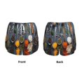 thumbnail image 3 of Balery Various Herbs And Spices In Spoons Pantalones cortos deportivos para mujer con forro y dos bolsillos, elásticos, para entrenamiento, gimnasio, yoga-Large, 3 of 7