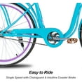 thumbnail image 6 of Hiland Adjustable Women's 26" Cruiser Bikes, Blue, 6 of 6