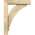 thumbnail image 3 of Ekena Millwork 4"W x 14"D x 18"H Thorton Block Rough Sawn Bracket w/ Offset Brace, Douglas Fir, 3 of 25