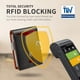 thumbnail image 5 of Monedero RUNBOX, delgado, plegable, con cierre RFID y clip para billetes, 5 of 6
