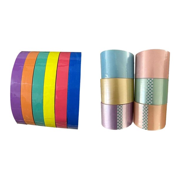 12 cintas adhesivas de bolas coloridas, juguetes educativos sensoriales para niños 6cm