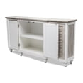 thumbnail image 5 of Islamorada 4-Door Credenza TV Stand Entertainment Unit Hallway Dresser, 5 of 13