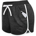 thumbnail image 6 of Teacher Appreciation Gifts AXXD Shorts For Women Clearance Under $10,High Waist Yoga Bandage Elastic Waist Short Workout Shorts Womens Butt Lifting Dark Gray XL, 6 of 6