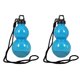 thumbnail image 1 of Oriental-Mythology Creatives Gourd Water Cup 750m Plastic Cup Sports Water Bottle, 1 of 5