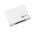 thumbnail image 1 of Receptor de Audio Bluetooth 5.1 de 30 A2DP Mini Adaptador InaláMbrico de MúSica para Altavoz AnalóGico Jack de 30 Blanco, 1 of 8