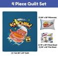 thumbnail image 2 of Disney Pixar Cars Kachowing 4 Piece Twin Size Quilt Set, 2 of 5