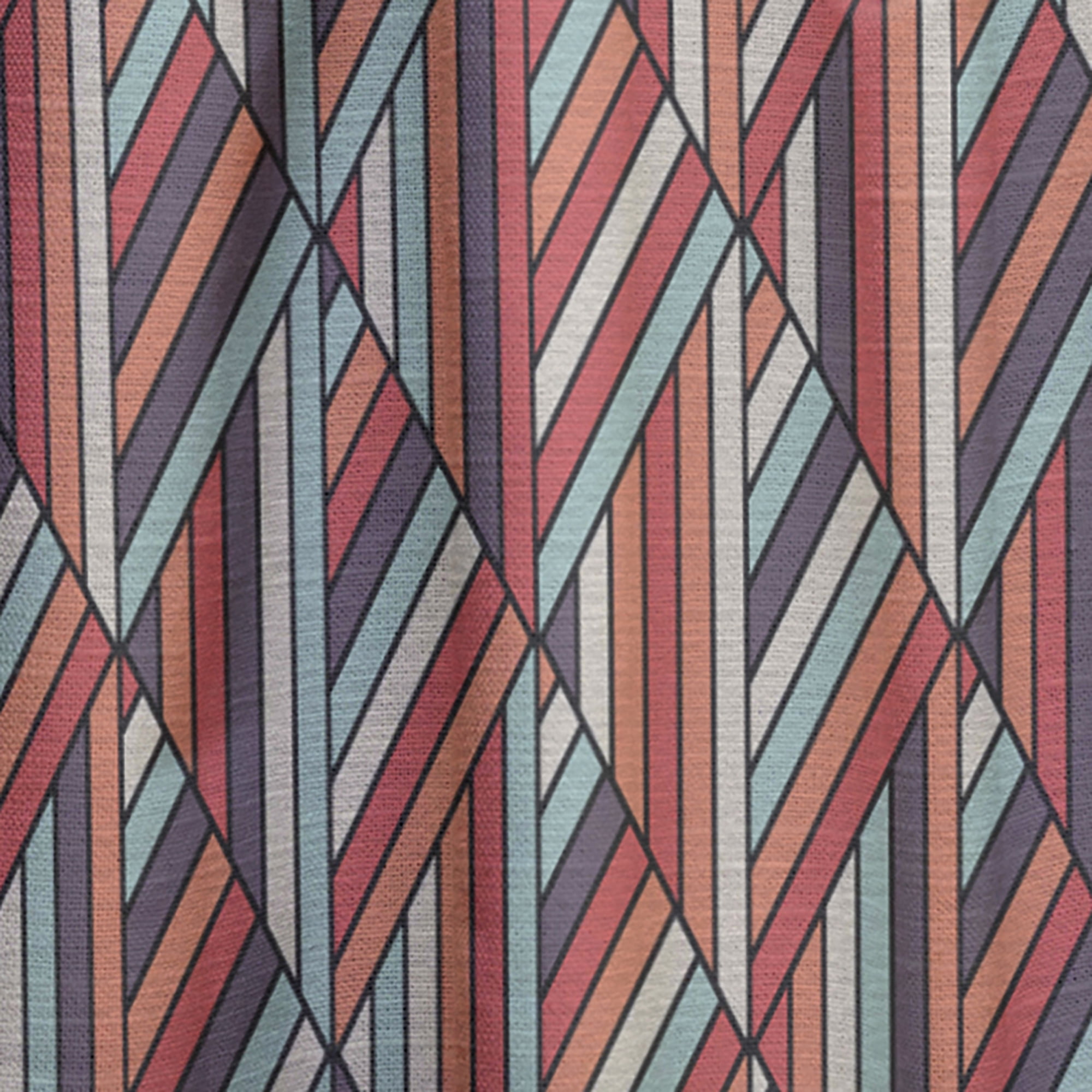 Designart 'Geometric In Op Art Design Pattern' Modern Curtain Panel