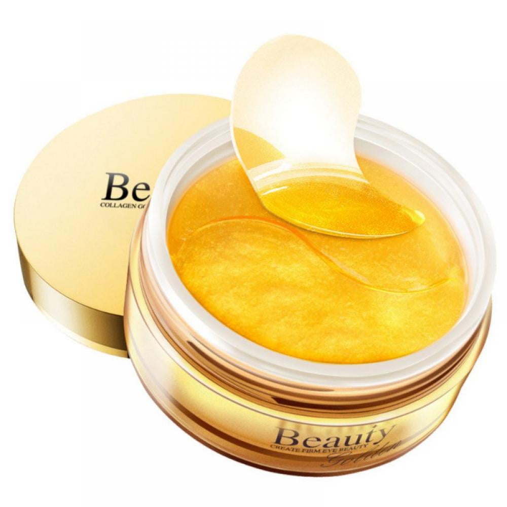 Clearance! Gold Hydrogel Eye Mask Patches (30 Pairs) — Korean Under Eye Skin Care & Dark Spot Circle Treatment —Improves Elasticity & Brightness, Diminishes Signs of Aging, Reduces Eye Puffiness