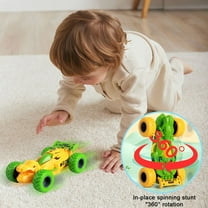 Gifts for Kids! Fwttom Dinosaur Toys for kids 3-5, Funny Inertial Power Cars Toys Toddler Toys Educational Toys for 3 Year Old, 360 Degree Rotation Movable Interactive Kids Toys for Boys