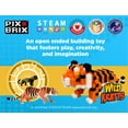 thumbnail image 6 of Pix Brix Wild Kratts Pixel Art Kit Bengal Tiger, 450 Pieces, 6 of 7