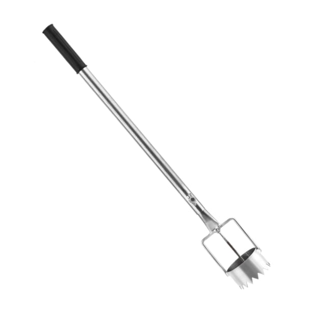 Plantador de bulbos con mango retráctil antideslizante multifuncional para jardinería 6.5 cm de diámetro