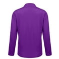 thumbnail image 5 of Pimfylm Women Sweater Blazer 3/4 Sleeve Cropped Cardigan Lightweight Notch Collar Knit Blazer Jacket Business Casual Purple, XL, 5 of 5