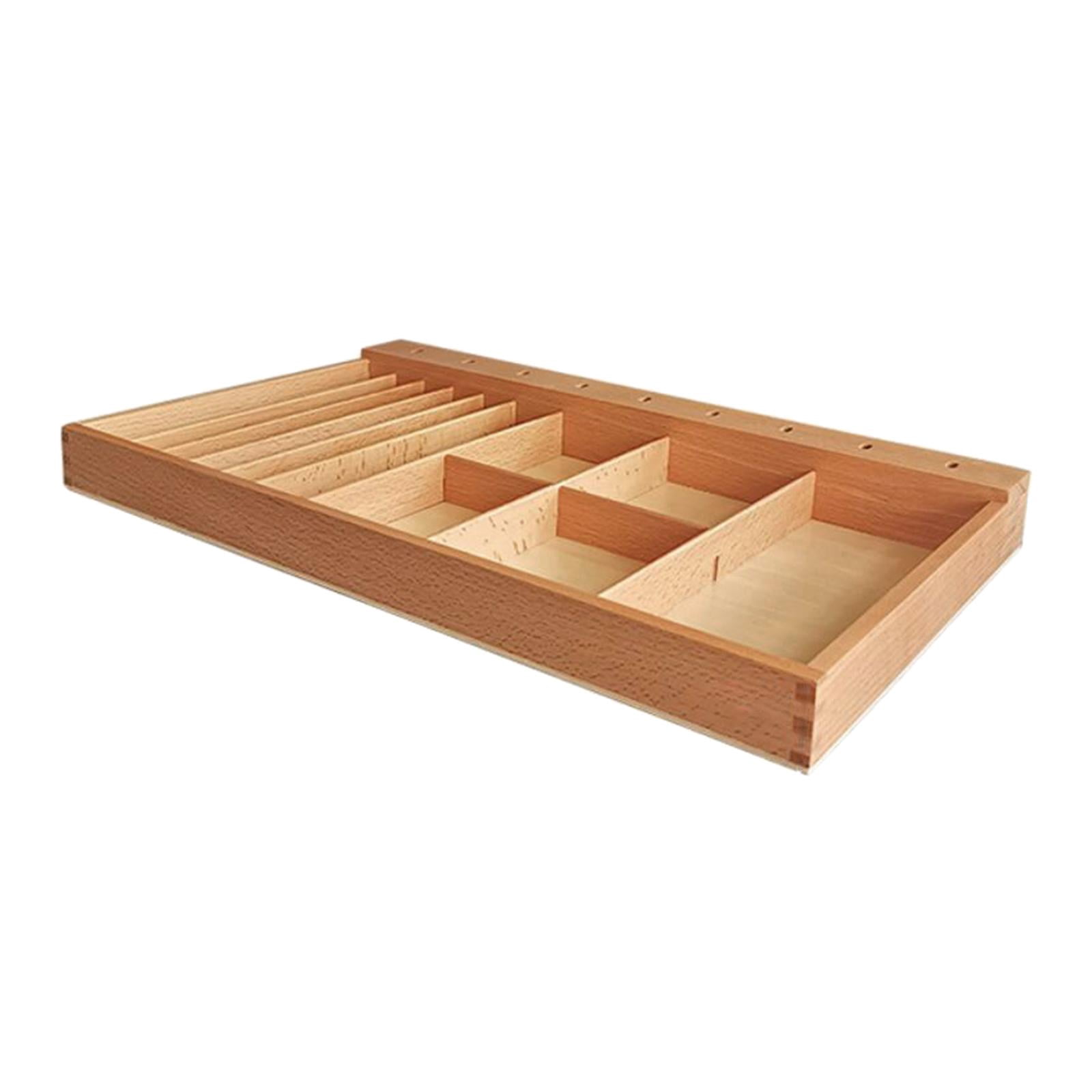LeeQinersw Teaching Aid Box Montessori Tray Paper Crafts Storage Box Rectangular for Small