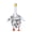 A, variant on Ohmyroo Porch Goose Outfit 23 Inch Garden Statue Clothes Hawaii Style Vibrant Yard Decoration Accessory