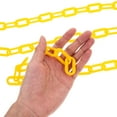 WSTEER Crowd Control Chain 10m Safety Barrier Chain Link Safety Chain