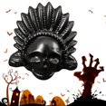 thumbnail image 3 of Silbato Auténtico Cráneo Guerra Azteca Gritando para Halloween, 3 of 9