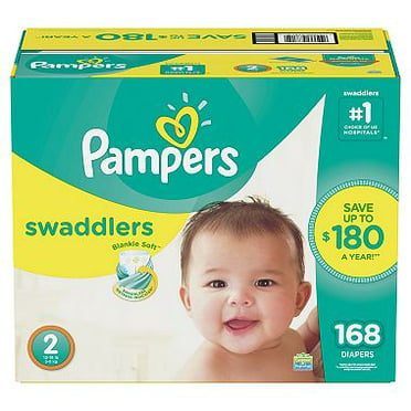 Odysseus Scheiden Zending Pampers Swaddlers special Diapers 1 -192 ct. (8-14 lb.) - Walmart.com
