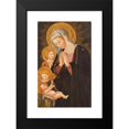 thumbnail image 2 of Florentine School 13x18 Black Modern Framed Museum Art Print Titled - The Madonna and Child with Angels (15th Century), 2 of 5
