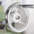 thumbnail image 4 of HAMPPLIES 2Ud De Mano Para Cnc Con Mango Revolvente M6 En Metal Cromado Para Máquina Y Fresadora, 4 of 7