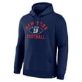 thumbnail image 4 of Men's Fanatics Navy New York Giants Fumblerooski Legacy Pullover Hoodie, 4 of 5
