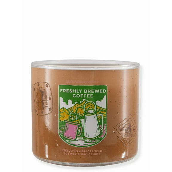 Bath & Body Works Freshly Brewed Coffee 3-Wick Candle