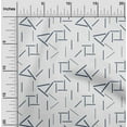 thumbnail image 1 of oneOone Polyester Lycra Ligne Géométrique Tissu Imprimé 1 Yard 56 Inch Wide, 1 of 4