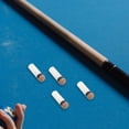thumbnail image 2 of Shisuyan 5pcs Screw-On Pool Cue Tips Replacement Kit Billiard Cue Fitting Accessories For Pool Sticks Small Replacement Cue Tips For Billiard Pool Cue Sticks, 2 of 8