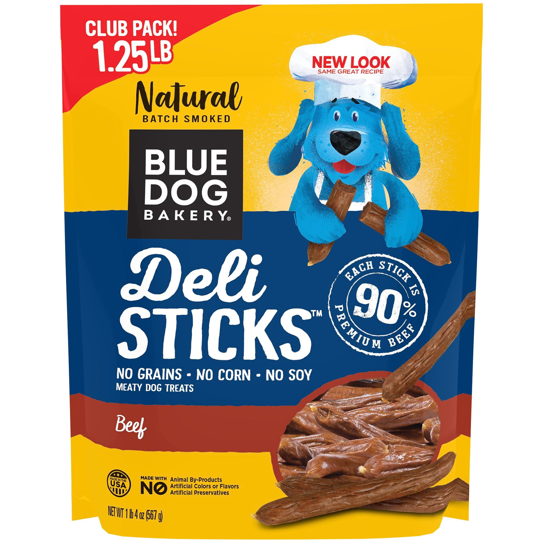 Product of Blue Dog Bakery Deli Beef Sticks for Dogs 20 oz.