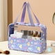 thumbnail image 3 of , Juego de Transparente, 3 Piezas de para Productos para el Cuidado de la Piel, Bolsa de Lavado Portátil, Bolsa de Ducha A, 3 of 6