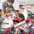 thumbnail image 4 of KukuFun Airplane Toys for Toddlers Ages 1 2 3 4 5 Years Old Boys Girls, Large Transport Spray Aeroplane Toys with 10 Fire Truck Vehicles, 3-6 Years Old Boys Toys, 4 of 8
