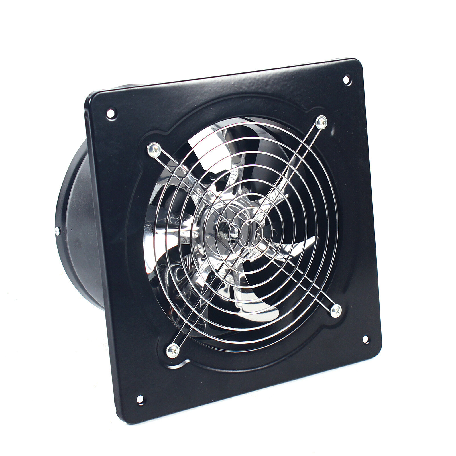 9" High-Power Exhaust Fan with 2600RPM Copper Motor – Wall or Window Mount Ventilation Fan for Kitchen, Bathroom, Workshop, 50W Quiet Industrial Air Extractor