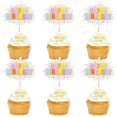 thumbnail image 4 of Decoración para cupcakes Cyodoos, colorida, 30 unidades, 4 of 7
