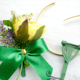 thumbnail image 5 of 100 Unids Plástico Boutonniere Ramilletes para Boda Broche Bricolaje Bricolaje Soledad Corsage ojal, 5 of 10