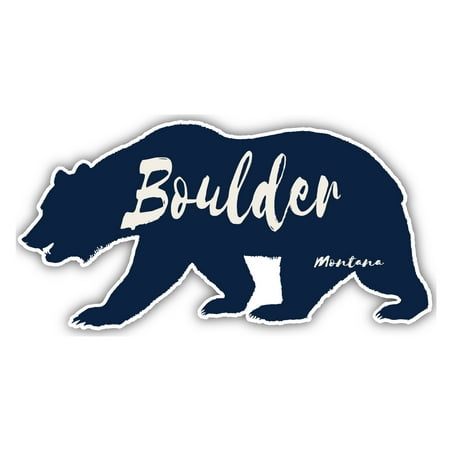 

Boulder Montana Souvenir 3x1.5-Inch Fridge Magnet Bear Design