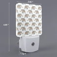 thumbnail image 2 of Goofa Indian Elephant Night Light, Plug-in, Dusk to Dawn Sensor, Warm White, Ambient Lighting, Ideal Kids Adults Nightlight-UK, 2 of 9