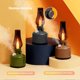 thumbnail image 5 of Lámpara De Mesa Vintage, 260 Ml De Lámpara De Keroseno Vintage Humidificador Con 2 Configuraciones De Niebla, Lámparas De Noche De Noche Atenuables Sin Escalón, Decoración De, 5 of 7